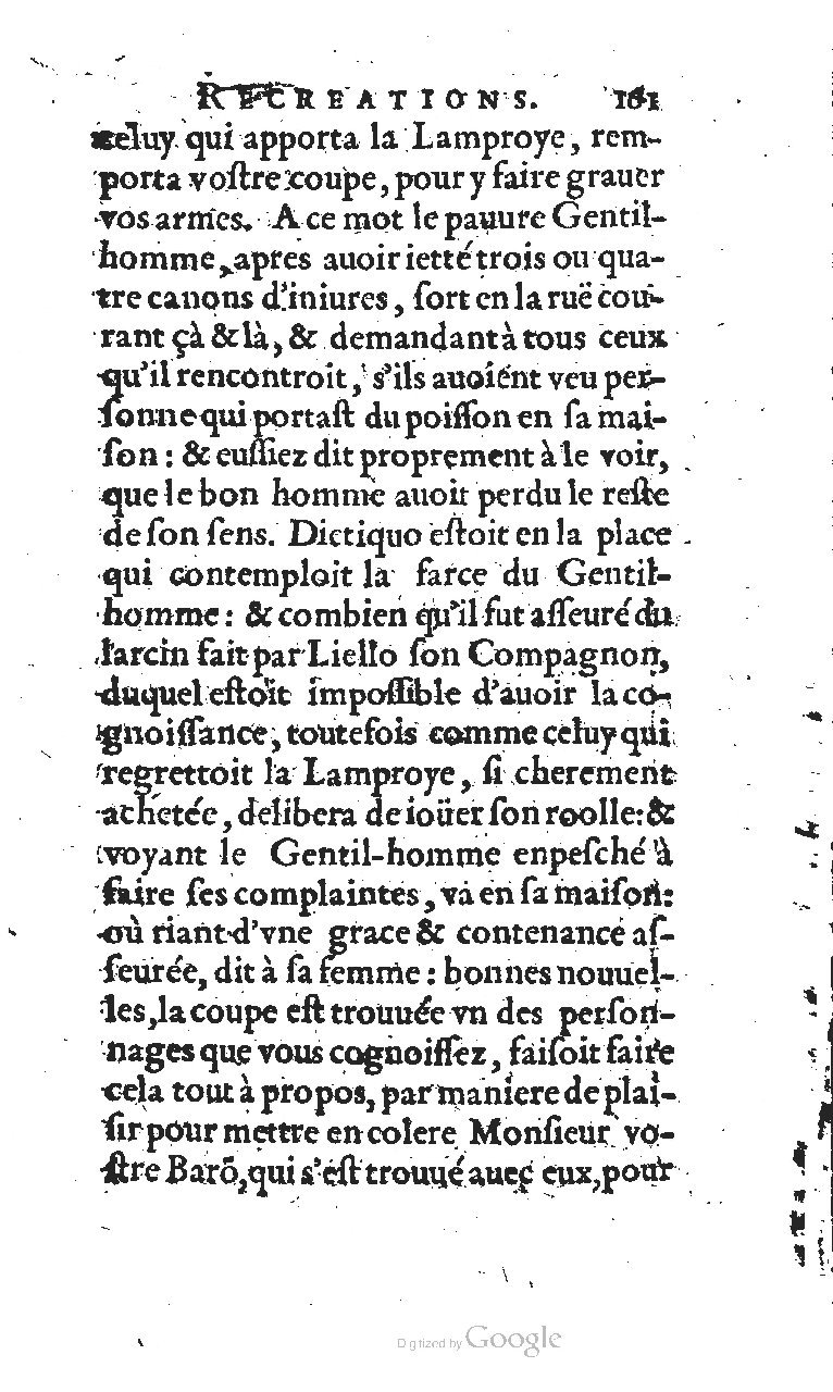 1627 - Jean Delamare - Trésor des récréations - BSB Munich