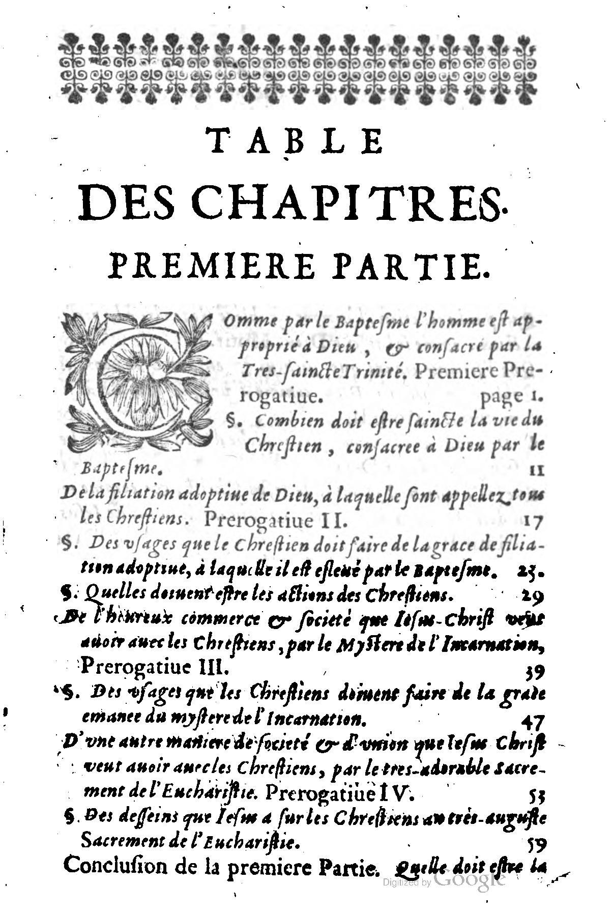1635 - Sébastien Huré - Trésor spirituel contenant les obligations - BM Lyon