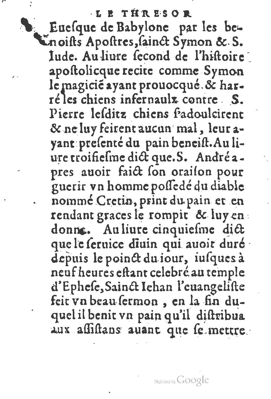 1578 - Jean de Bordeaux - Trésor de l’Église catholique - BM Lyon