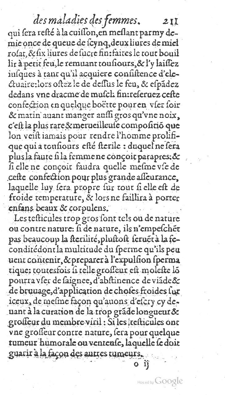 1585 - Jacques du Puis - Trésor des remèdes secrets pour les maladies des femmes - BnF 1585 - Jacques du Puis - Trésor des remèdes secrets pour les maladies des femmes - BnF