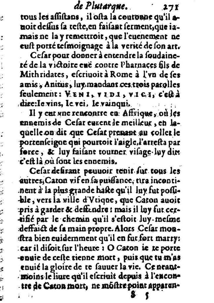 1611 - Pierre Rigaud - Trésor des vies de Plutarque - BM Lyon