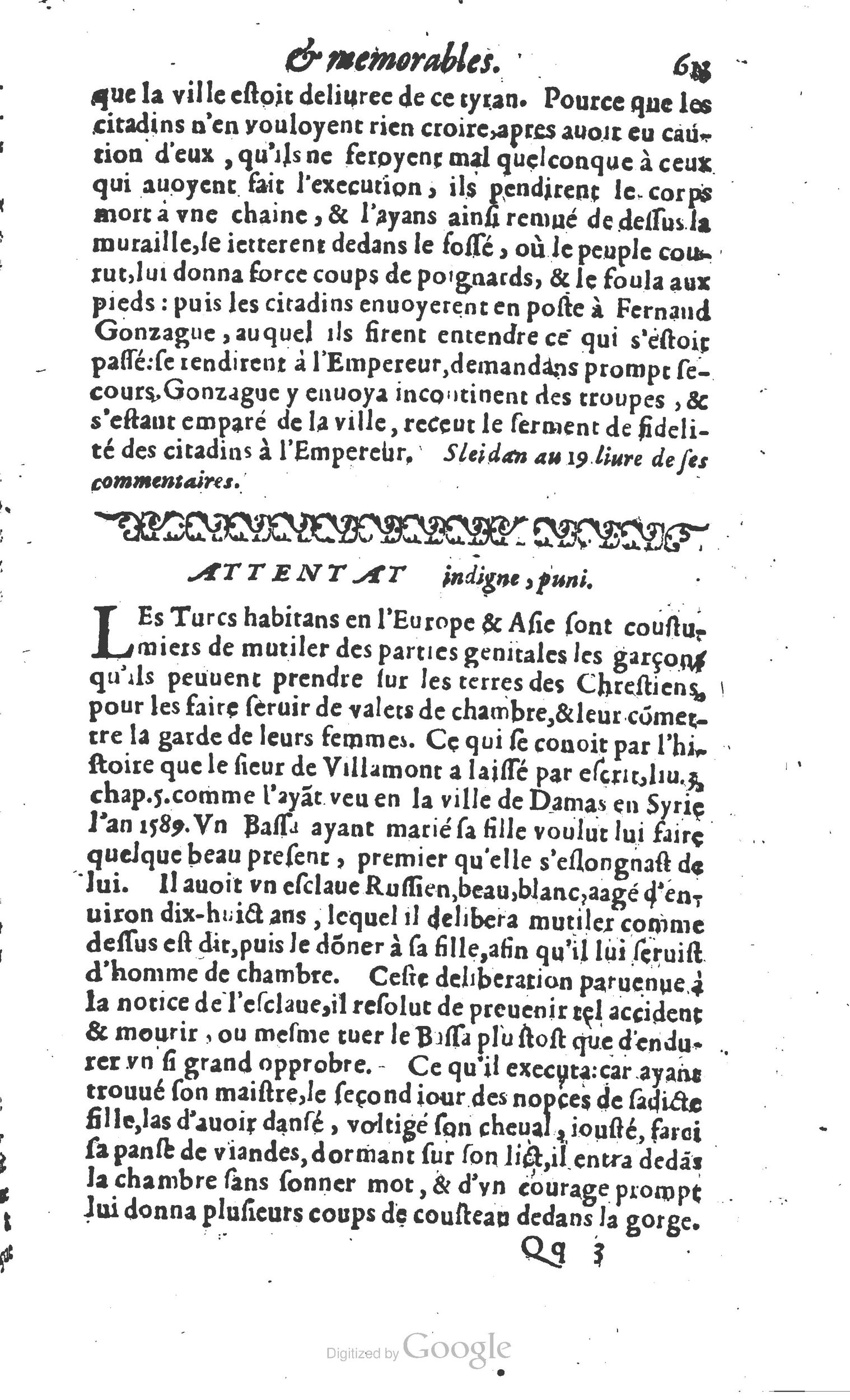 1610 - Paul Marceau - Trésor d’histoires admirables et mémorables - Princeton