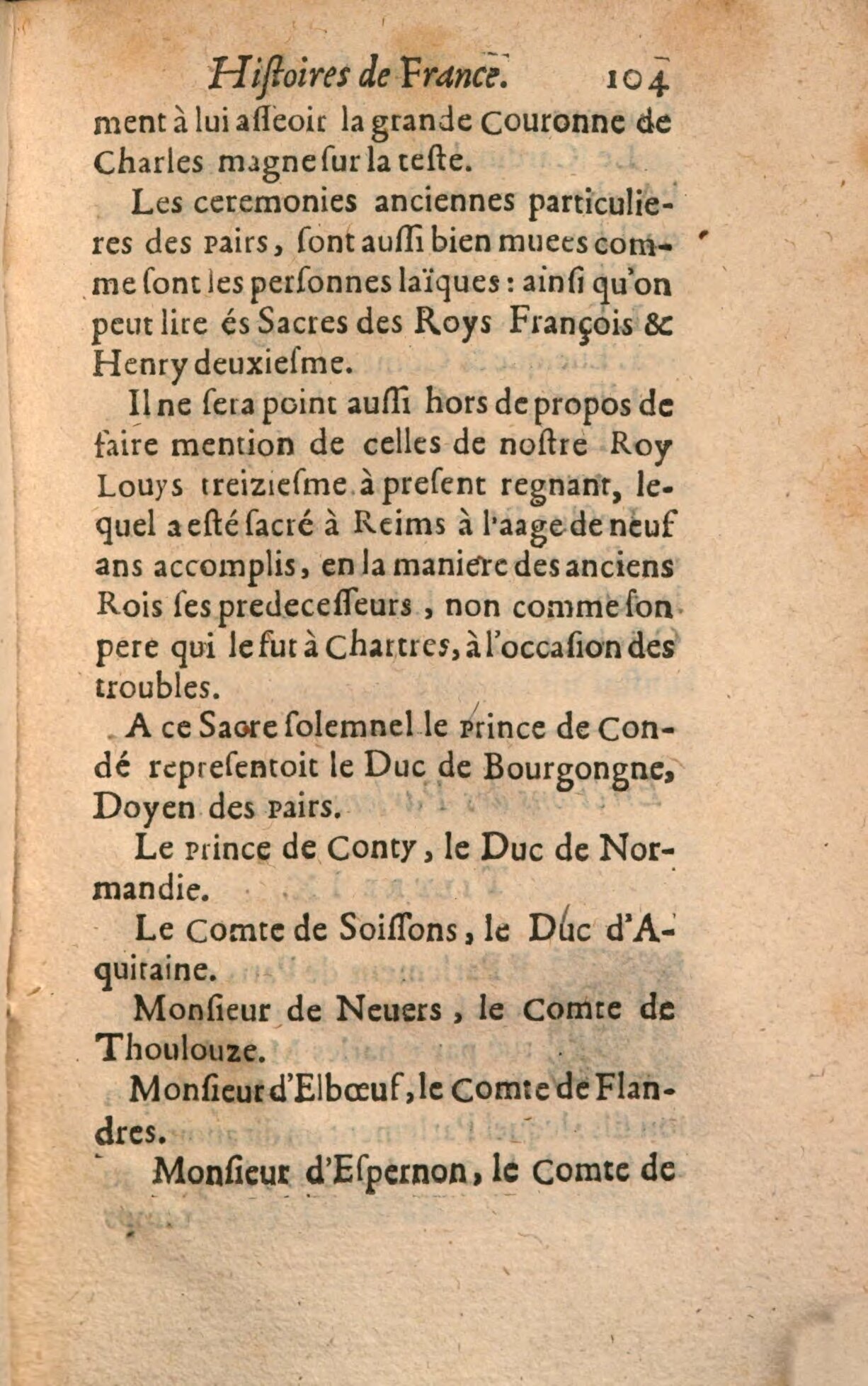 1639 - Jean Corrozet - Trésor des histoires de France - BSB Munich
