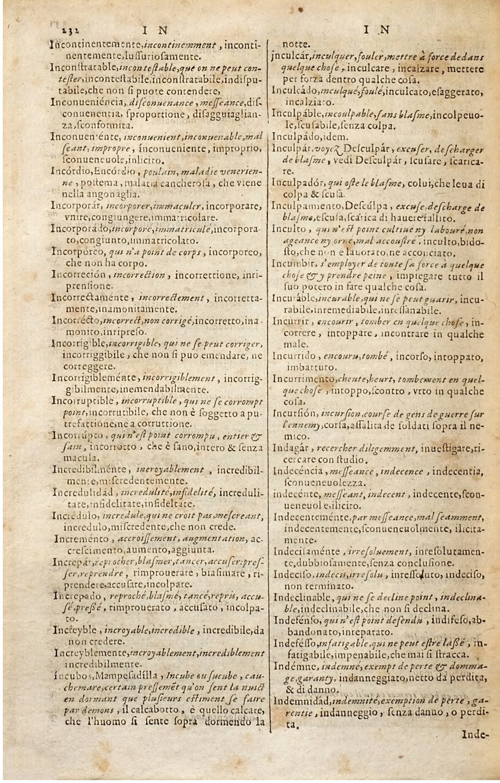 1627 - Jacques Crespin - Trésor des trois langues - Regensburg