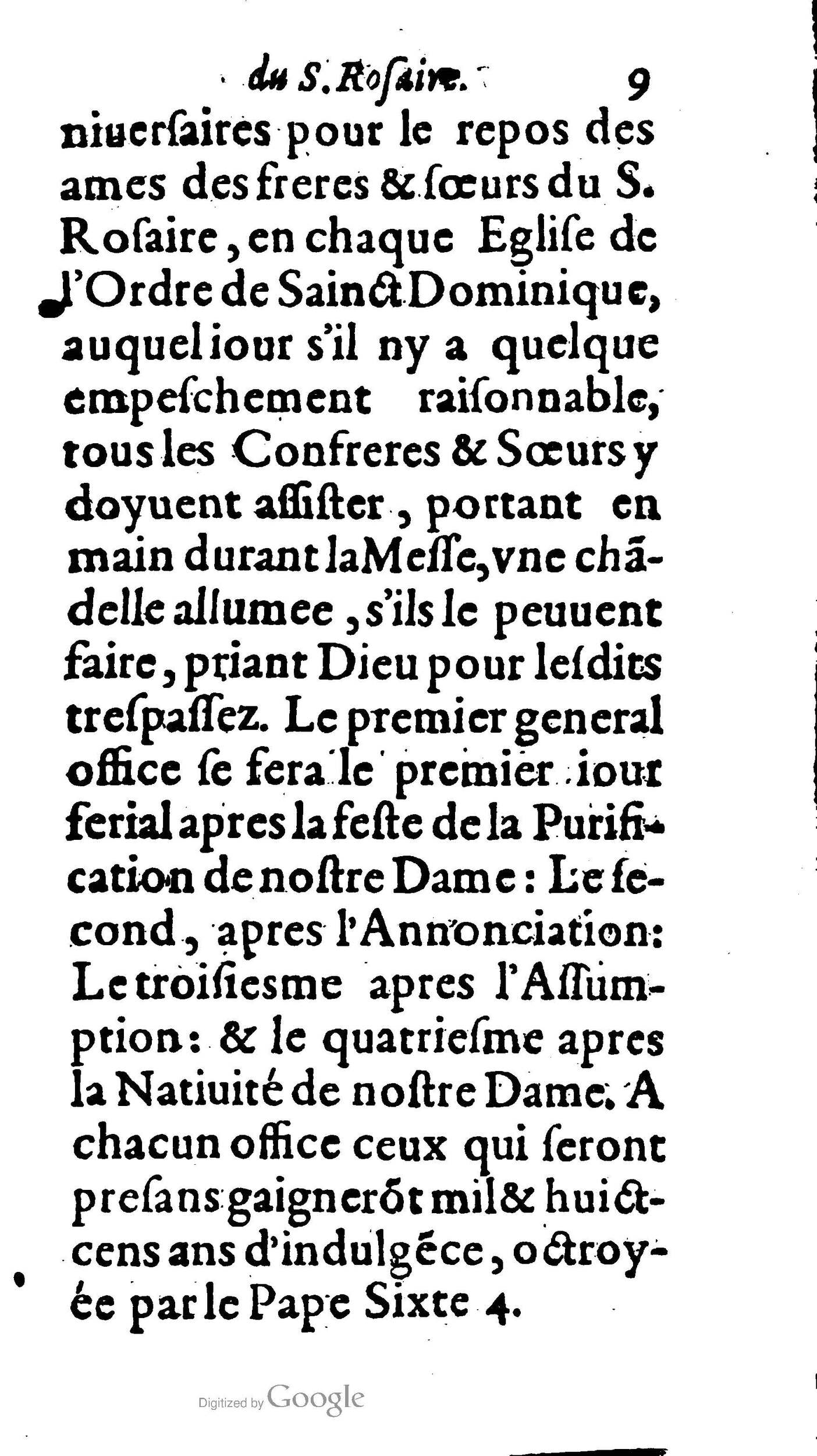 1604 - Jean Le Bouc - Trésor des indulgences du Saint Rosaire - BM Lyon 1604 - Jean Le Bouc - Trésor des indulgences du Saint Rosaire - BM Lyon