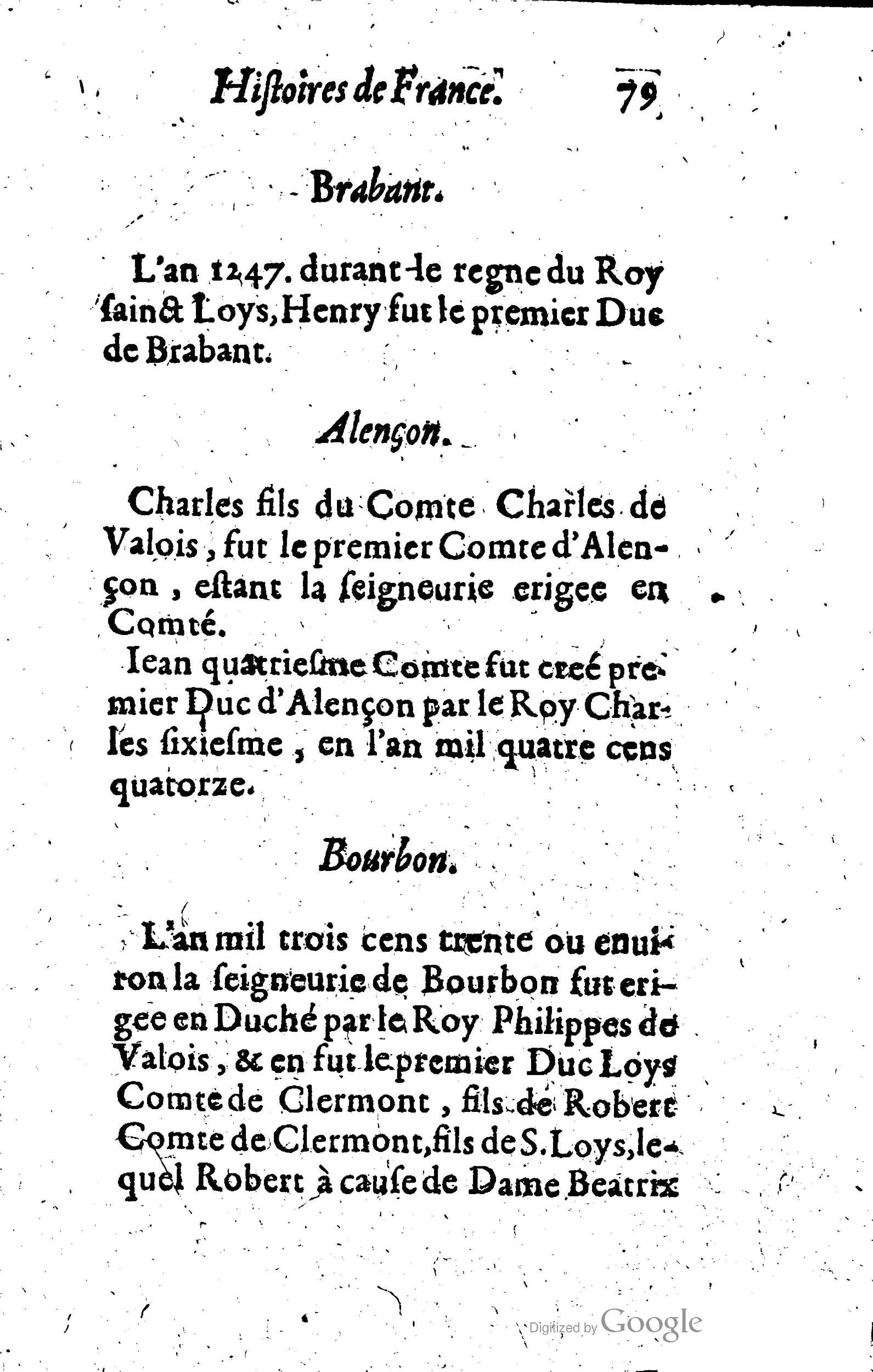 1619 - Jean Corrozet - Trésor des histoires de France - Anvers Musée Plantin-Moretus