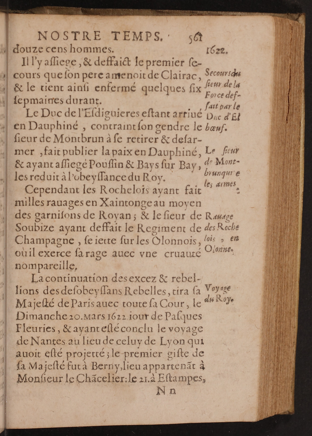 1626 - Joseph Bouillerot - Trésor de l’histoire générale de notre temps - BnF Arsenal