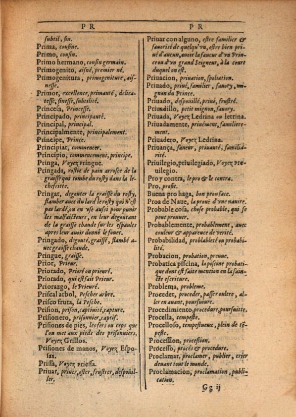 1607 - Marc Orry - Trésor des deux langues espagnole et française (Première et Seconde parties) - ÖNB Wien