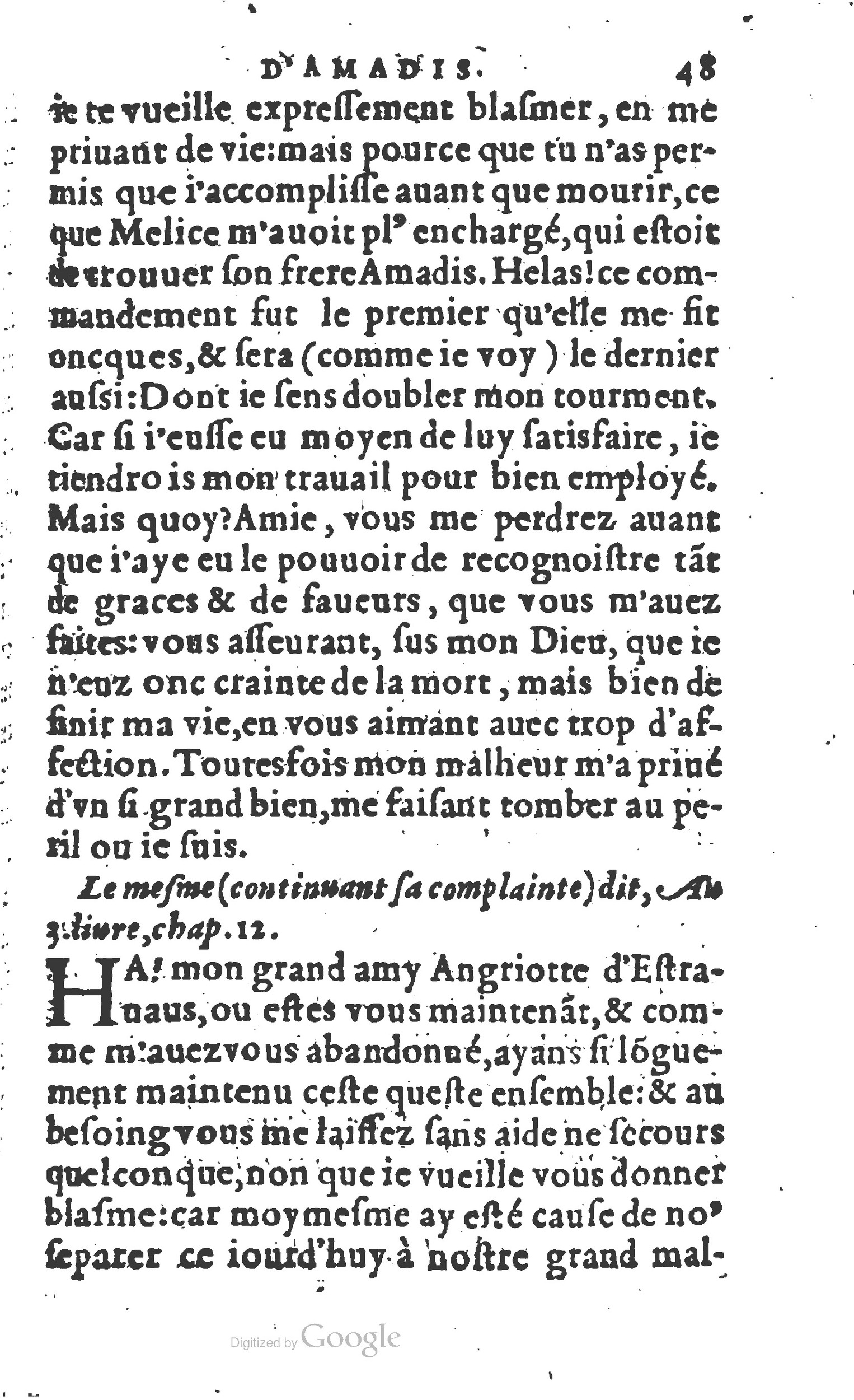 1567 - Robert Le Mangnier - Trésor des Amadis - British Library 1567 - Robert Le Mangnier - Trésor des Amadis - British Library