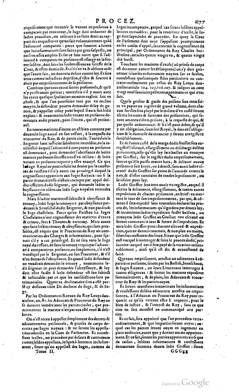 1629 - Veuve Nicolas Buon - Trésor du droit français (29620 T. 2) - BM Lyon 1629 - Veuve Nicolas Buon - Trésor du droit français (29620 T. 2) - BM Lyon
