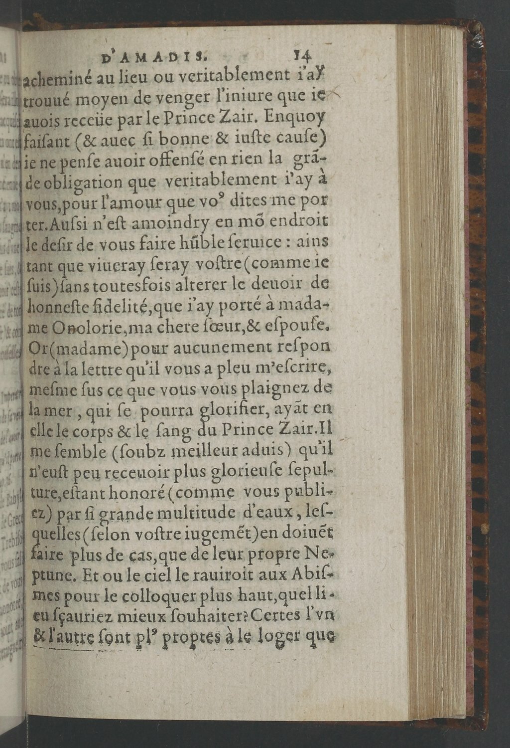 1564 - Vincent Norment et Jeanne Bruneau - Trésor des Amadis - BnF