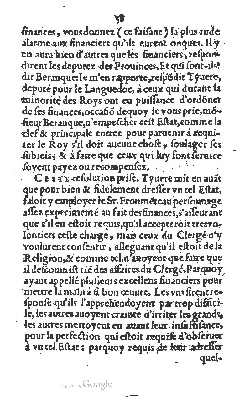 1581 - s.n. - Secret des trésors de France (Livre I) - BSB Munich