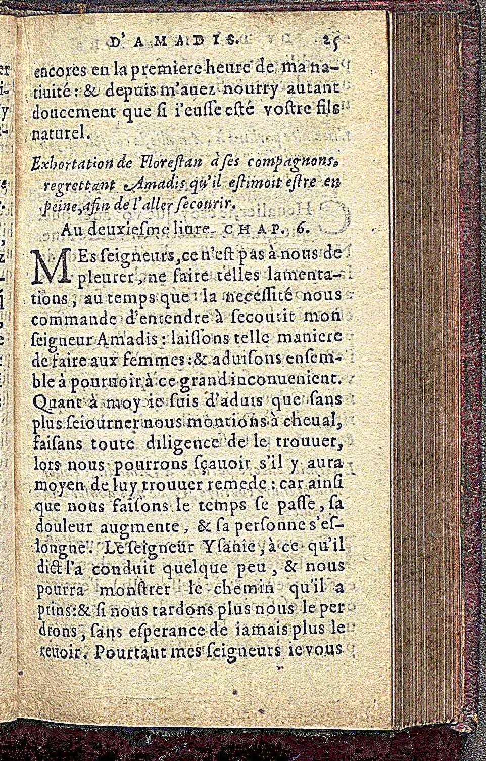 1573 - Olivier de Harsy - Trésor des Amadis - Edimbourg