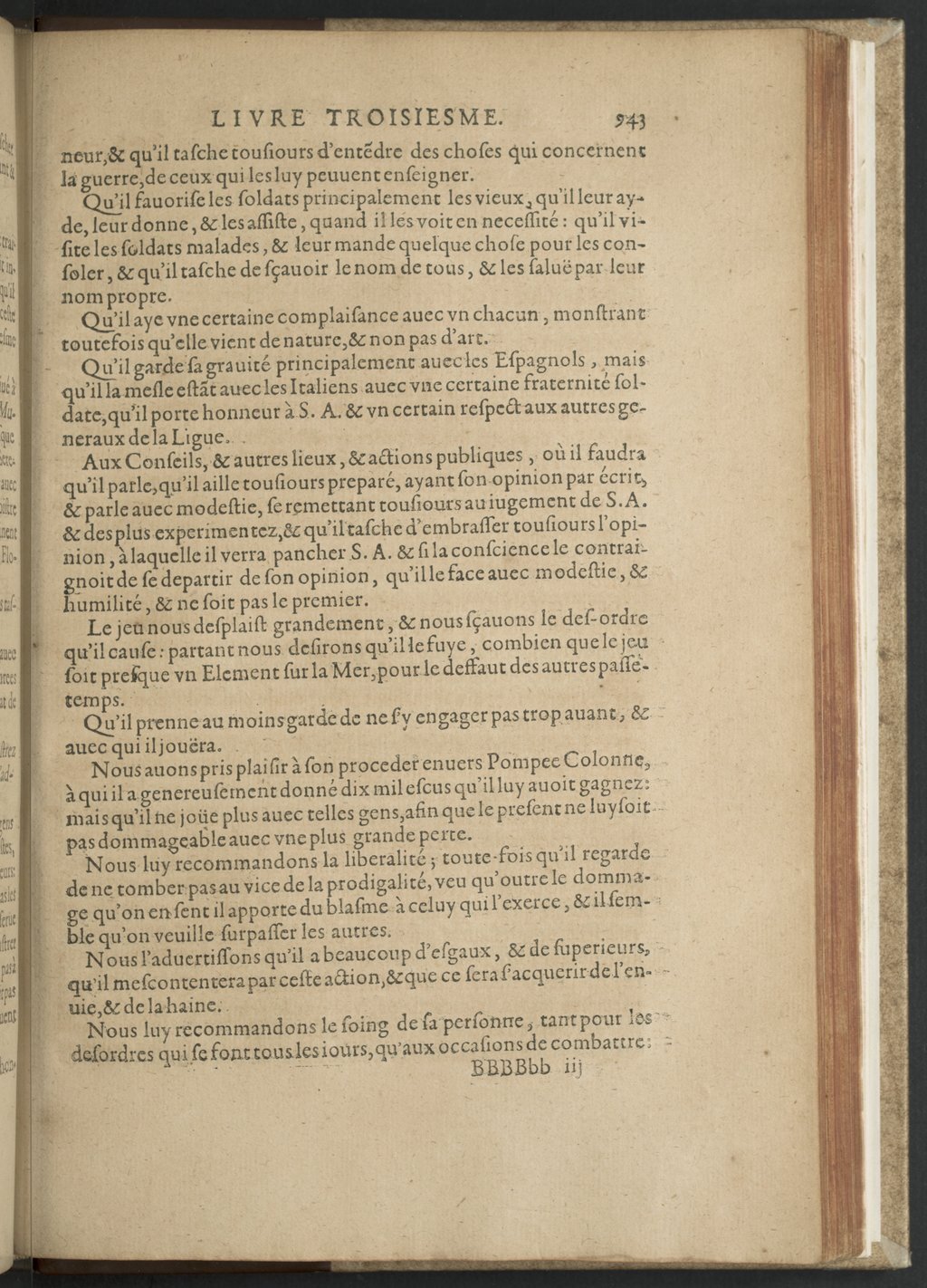 1608 - Nicolas Du Fossé - Trésor politique - BnF Tolbiac