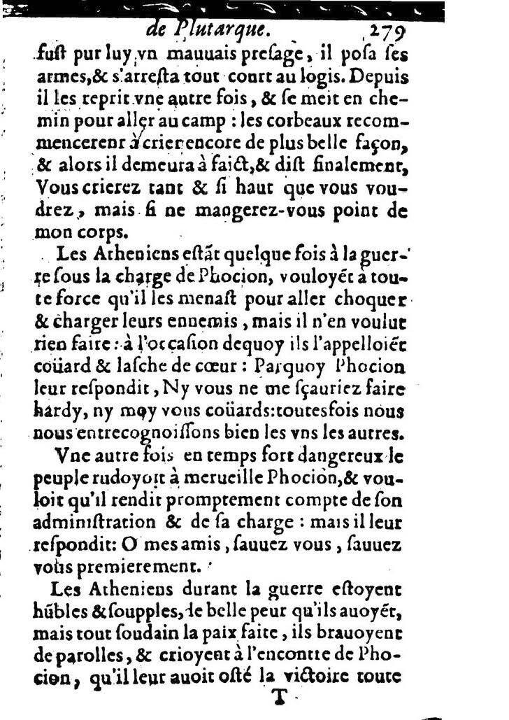 1611 - Pierre Rigaud - Trésor des vies de Plutarque - BM Lyon