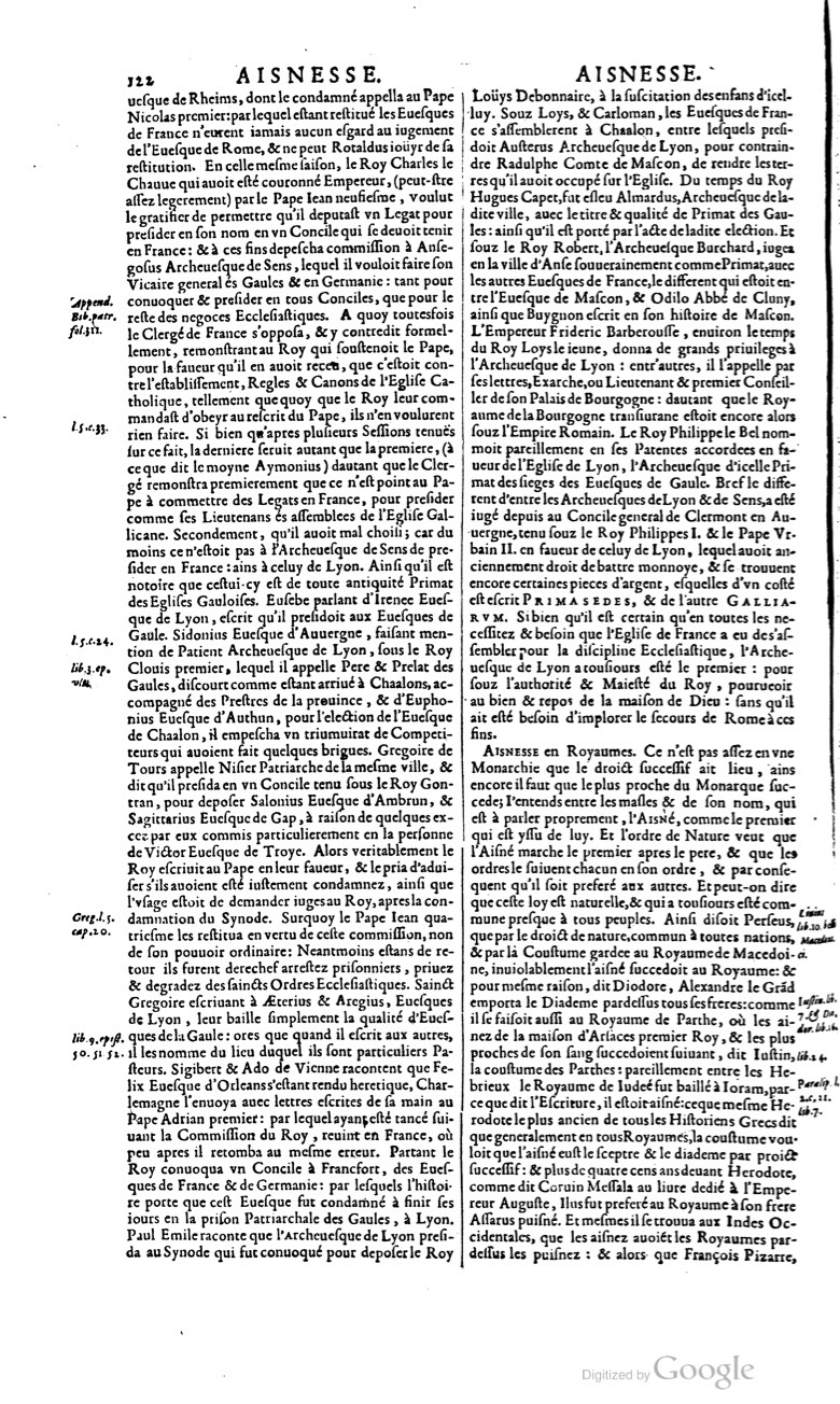 1629 - Veuve Nicolas Buon - Trésor du droit français (21754 T. 1) - BM Lyon