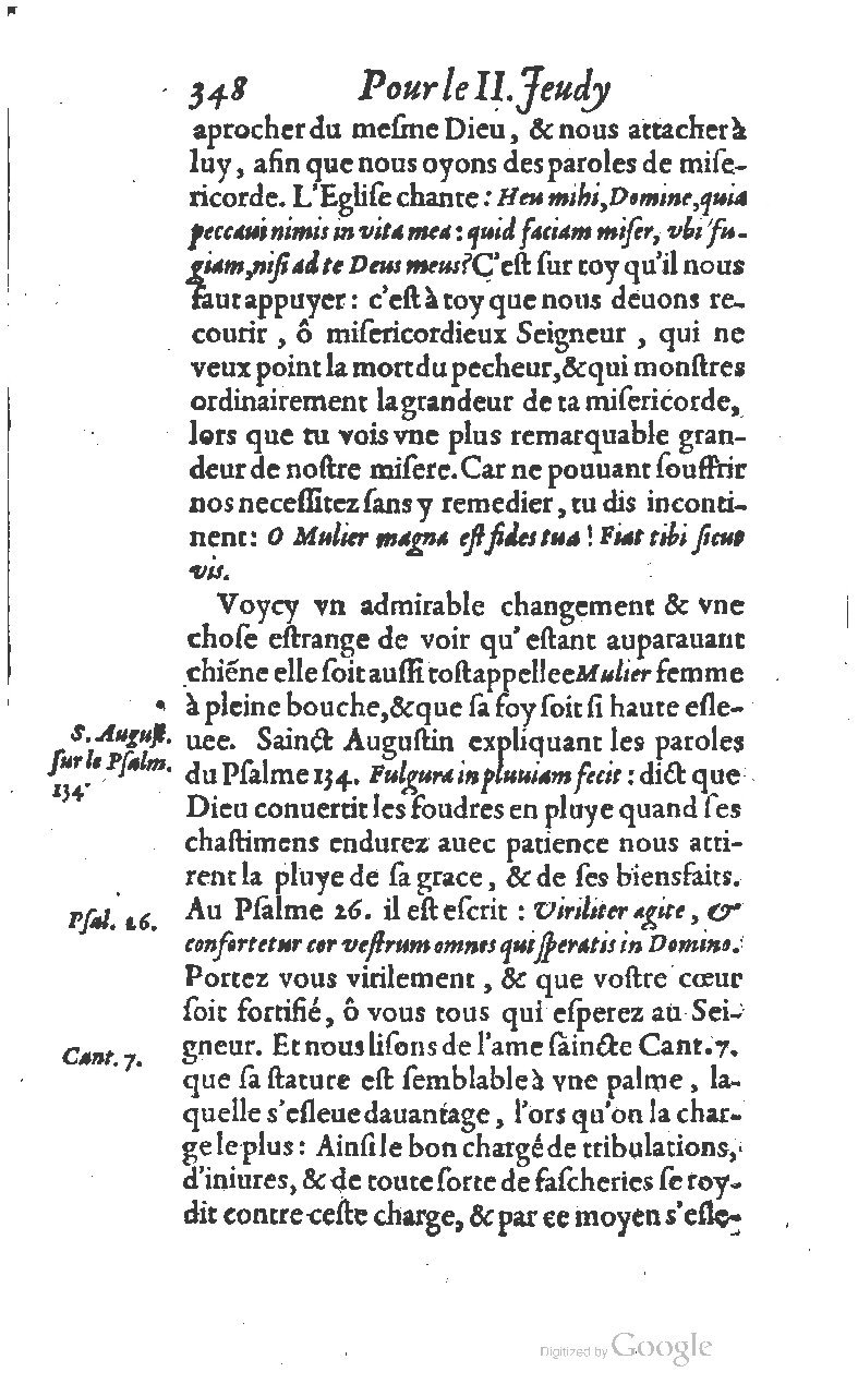 1607 - Nicolas Du Fossé - Trésor quadragésimal - T 01 - BM Lyon