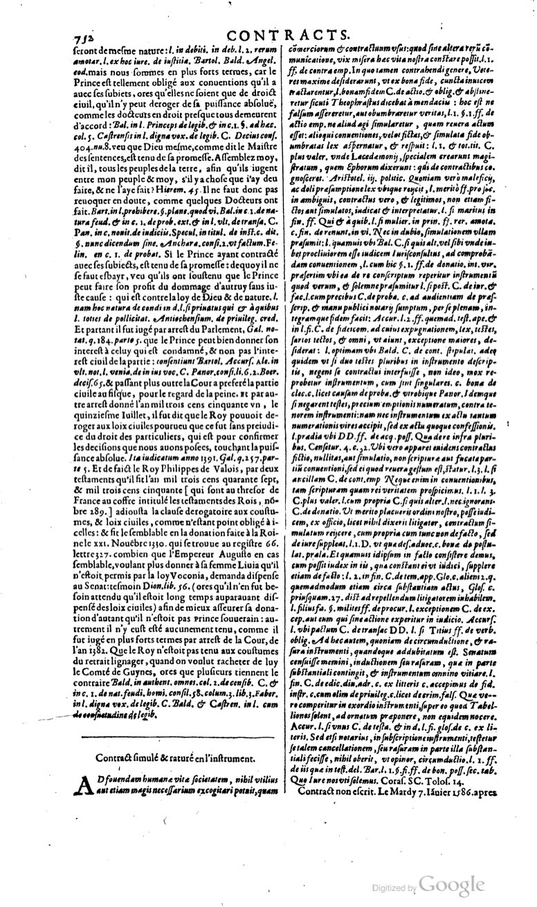 1629 - Veuve Nicolas Buon - Trésor du droit français (29620 T. 1) - BM Lyon
