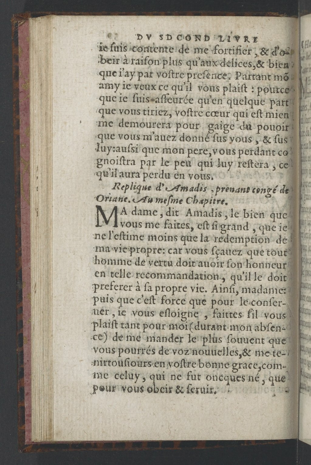 1564 - Vincent Norment et Jeanne Bruneau - Trésor des Amadis - BnF