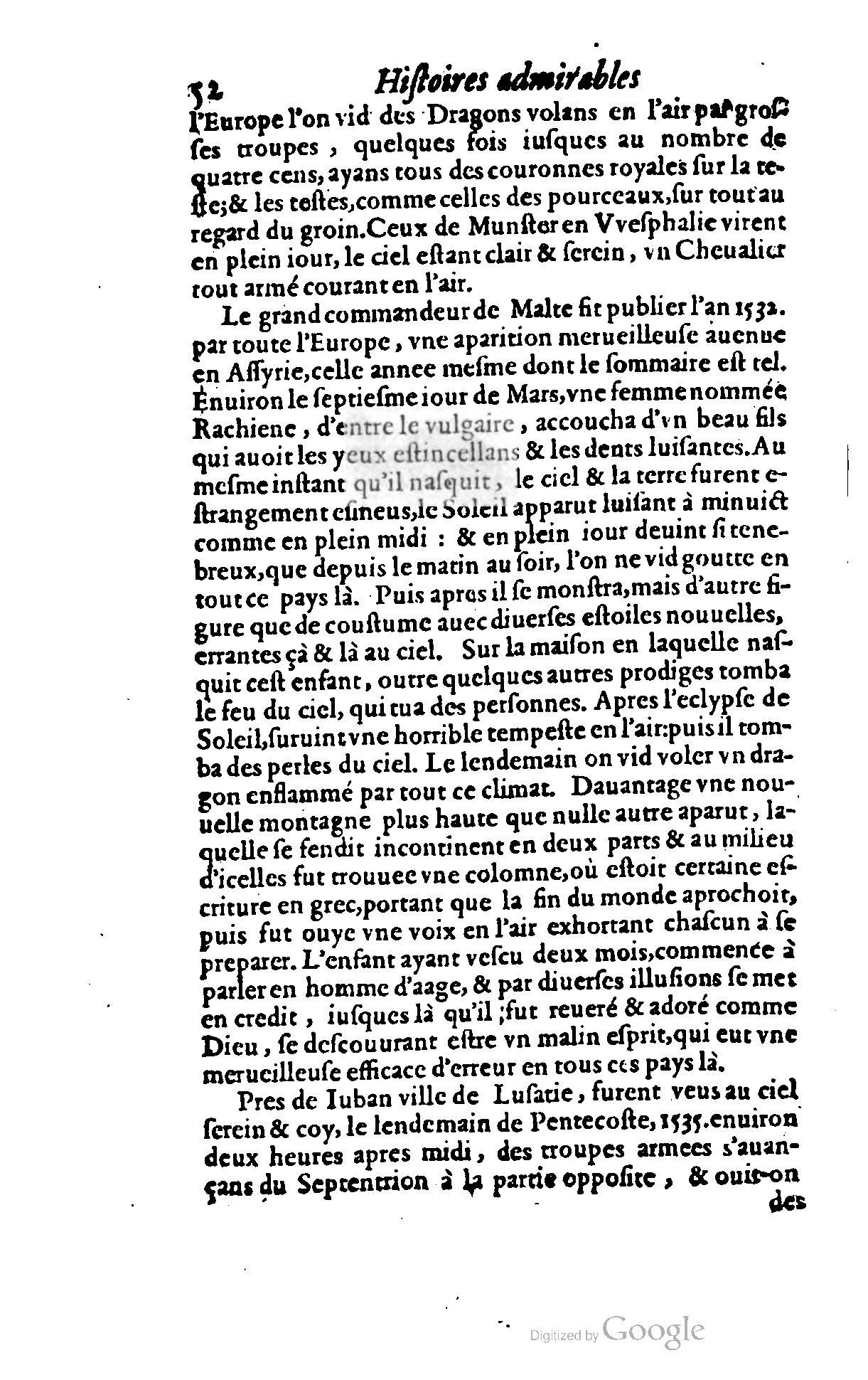 1620 - Samuel Crespin - Trésor d’histoires admirables et mémorables - BCU Lausanne