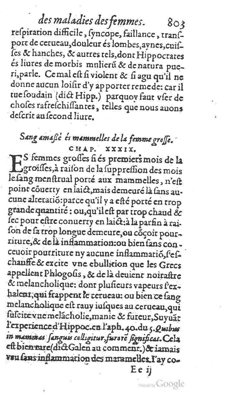 1585 - Jacques du Puis - Trésor des remèdes secrets pour les maladies des femmes - BnF