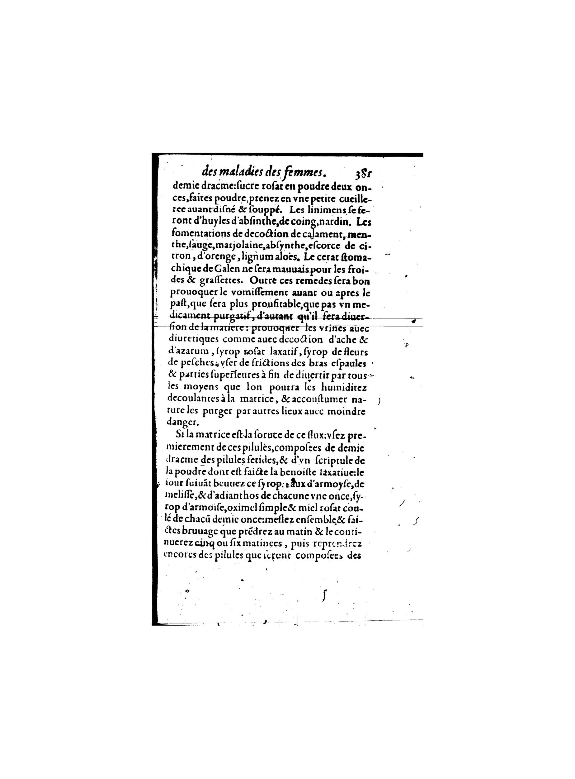1587 - Jacques du Puis - Trésor des remèdes secrets pour les maladies des femmes - BnF 1587 - Jacques du Puis - Trésor des remèdes secrets pour les maladies des femmes - BnF