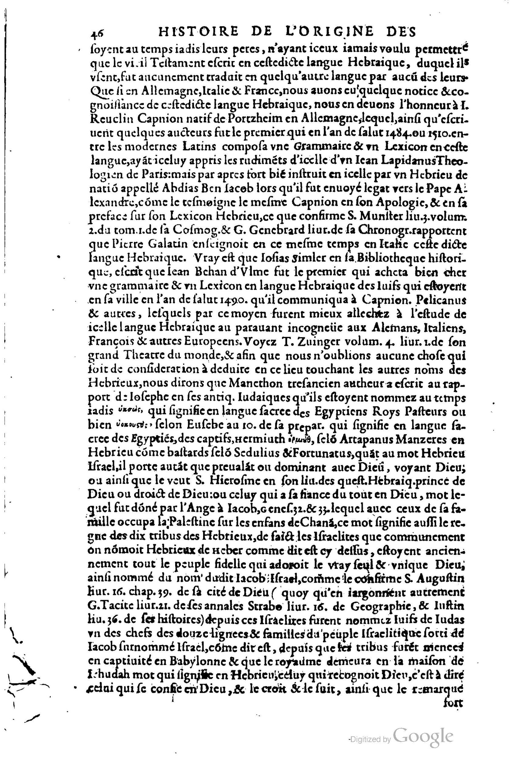 1619 - SHC - Trésor de l’histoire des langues de cet univers - BCU Lausanne