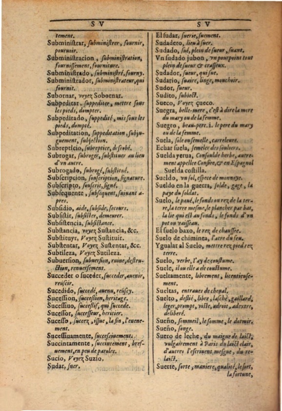1607 - Marc Orry - Trésor des deux langues espagnole et française (Première et Seconde parties) - ÖNB Wien
