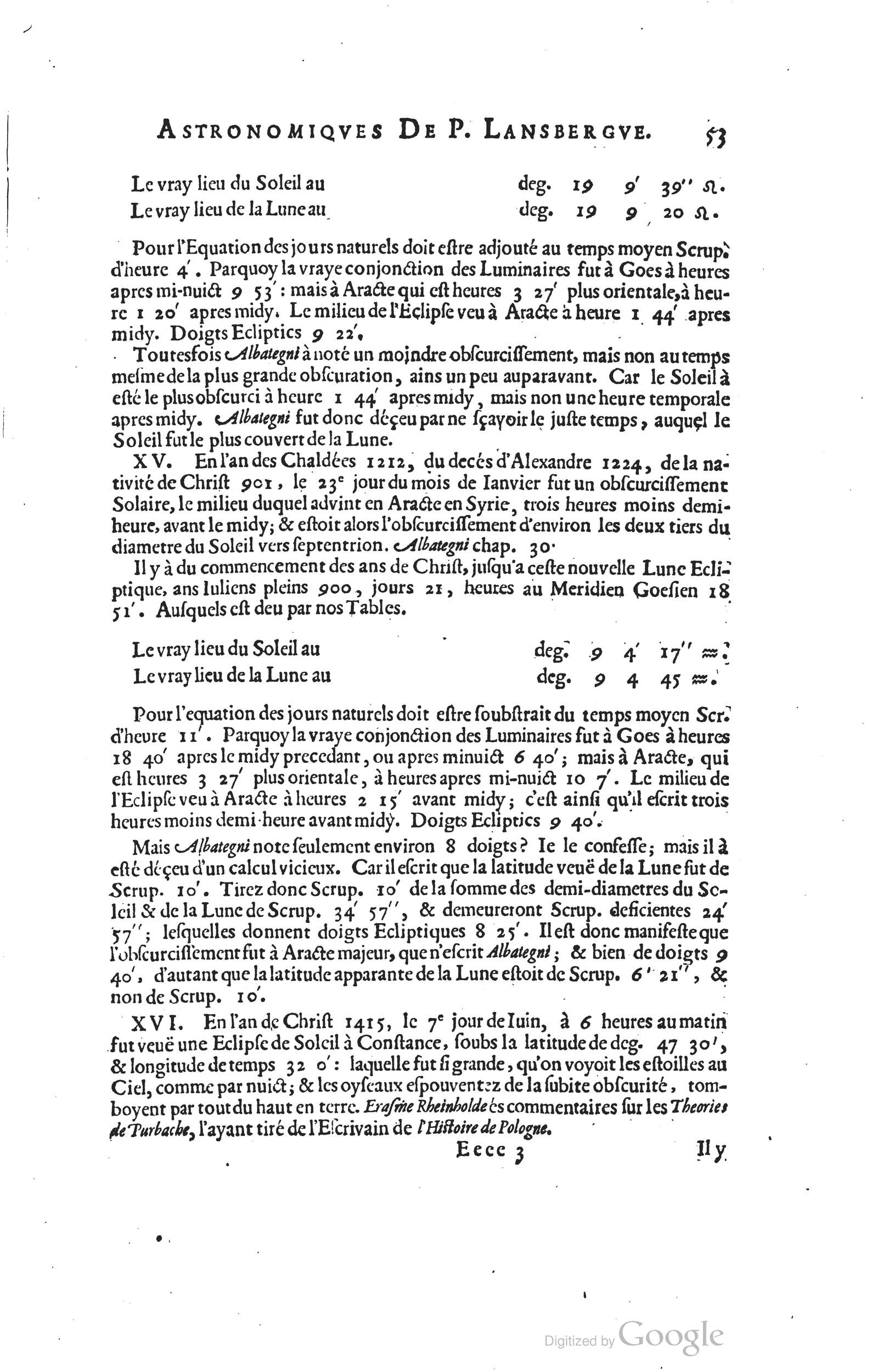 1634 - Zacharie Roman - Les Tables perpétuelles - Universiteit Leiden 1634 - Zacharie Roman - Les Tables perpétuelles - Universiteit Leiden