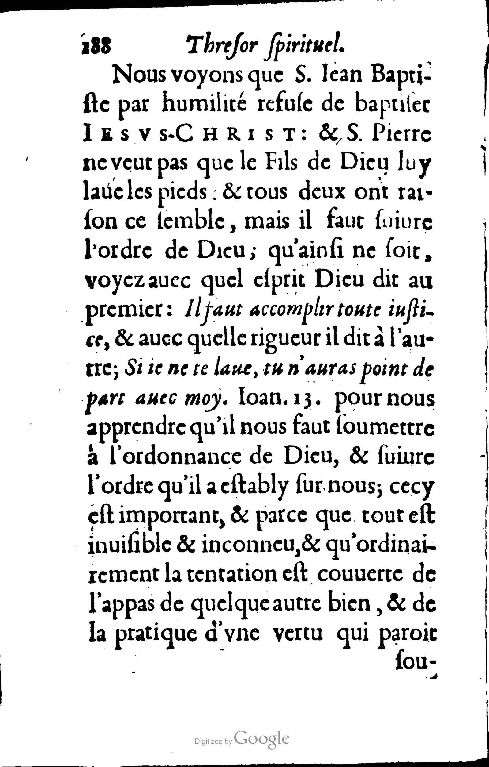 1633 - François Waudré - Trésor spirituel contenant les excellences du christianisme - BM Lyon