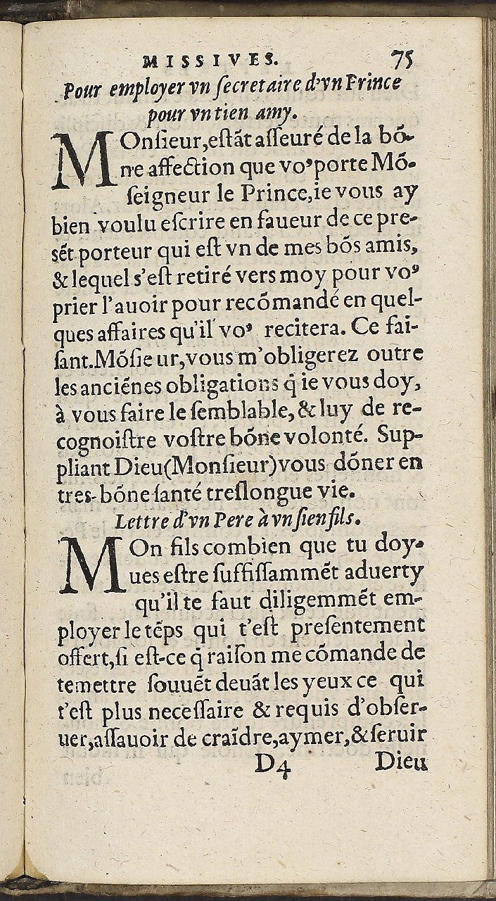 1597 - Jean Osmont - Trésor des secrétaires - Brno 1597 - Jean Osmont - Trésor des secrétaires - Brno