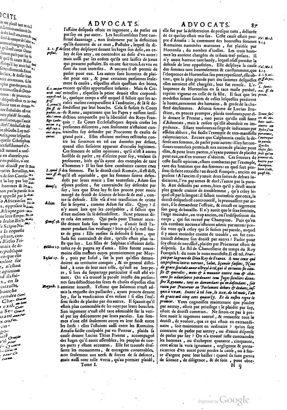 1629 - Veuve Nicolas Buon - Trésor du droit français (29620 T. 1) - BM Lyon