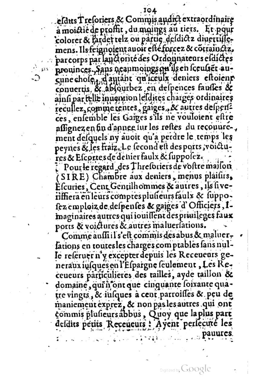 1615 - s.n. 1 - Trésor des trésors de France - BM Lyon