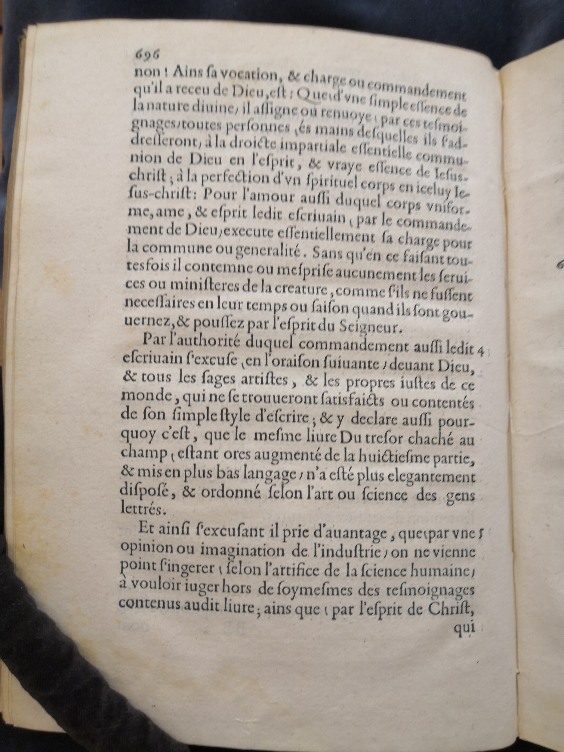 1581c. - Christophe Plantin - Le Livre des témoignages du Trésor caché au champ (Livres 2, 4, 6 et 7) - Anvers Musée Plantin Moretus