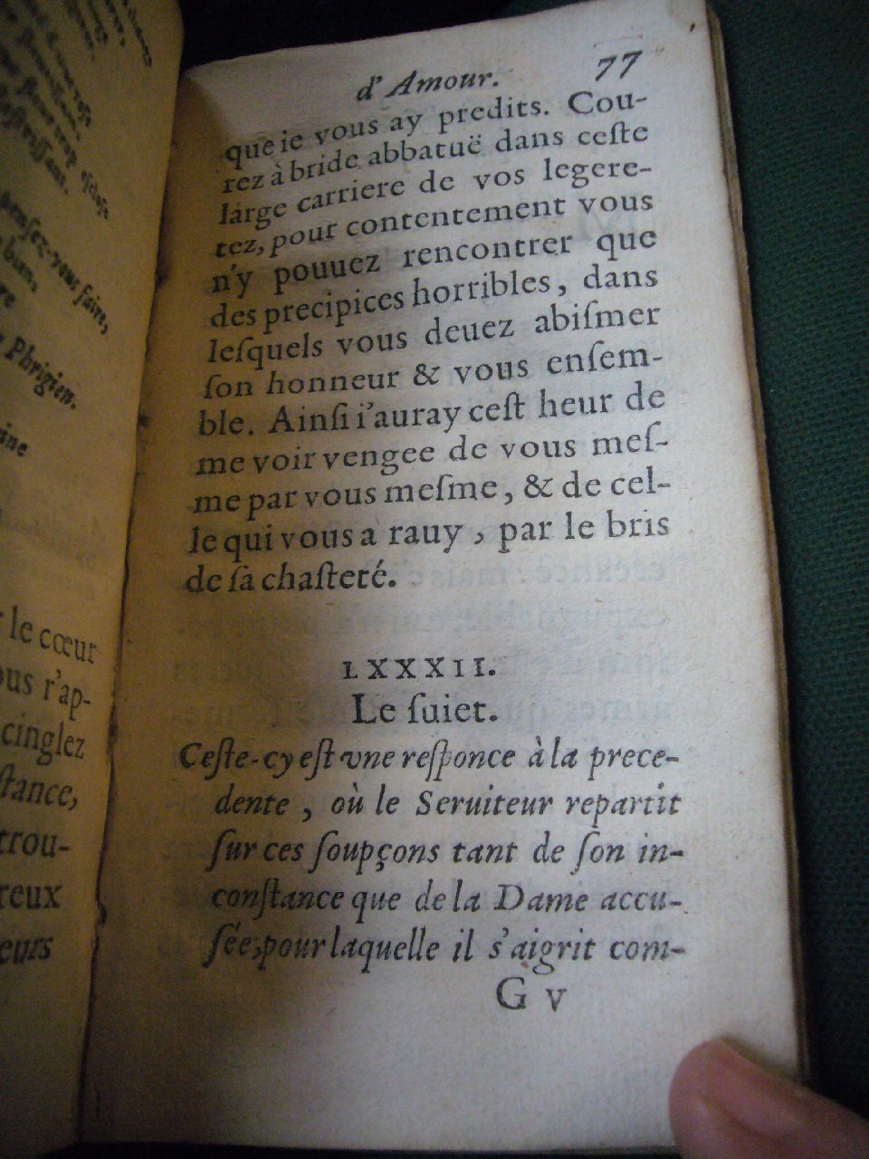 1597 - Matthieu Guillemot - Trésor d’amour - BnF Arsenal