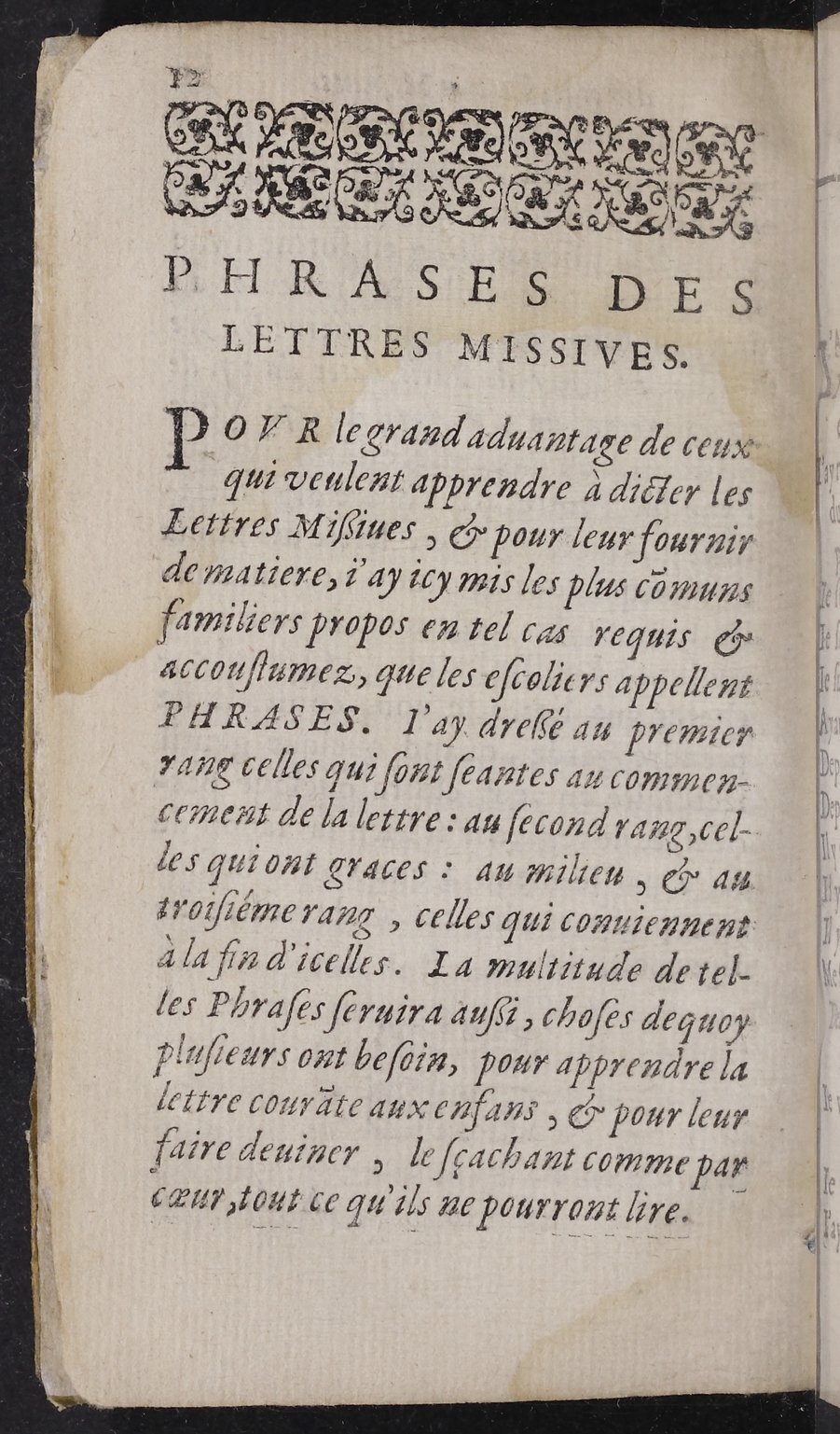 1624 - Jacques Cailloué - Secrétaire des secrétaires ou le Trésor de la plume française - BnF