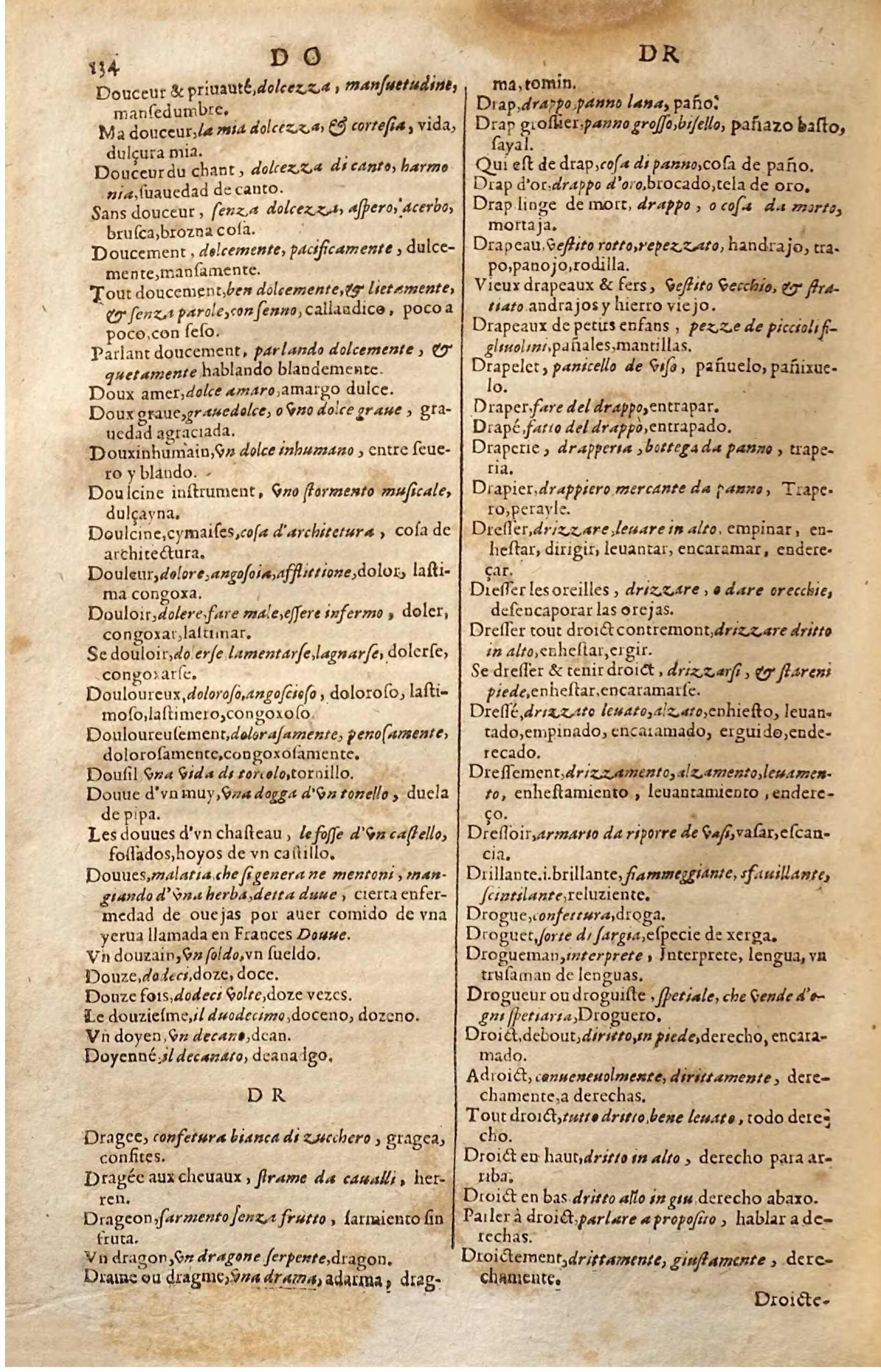 1627 - Jacques Crespin - Trésor des trois langues (Seconde partie) - Regensburg