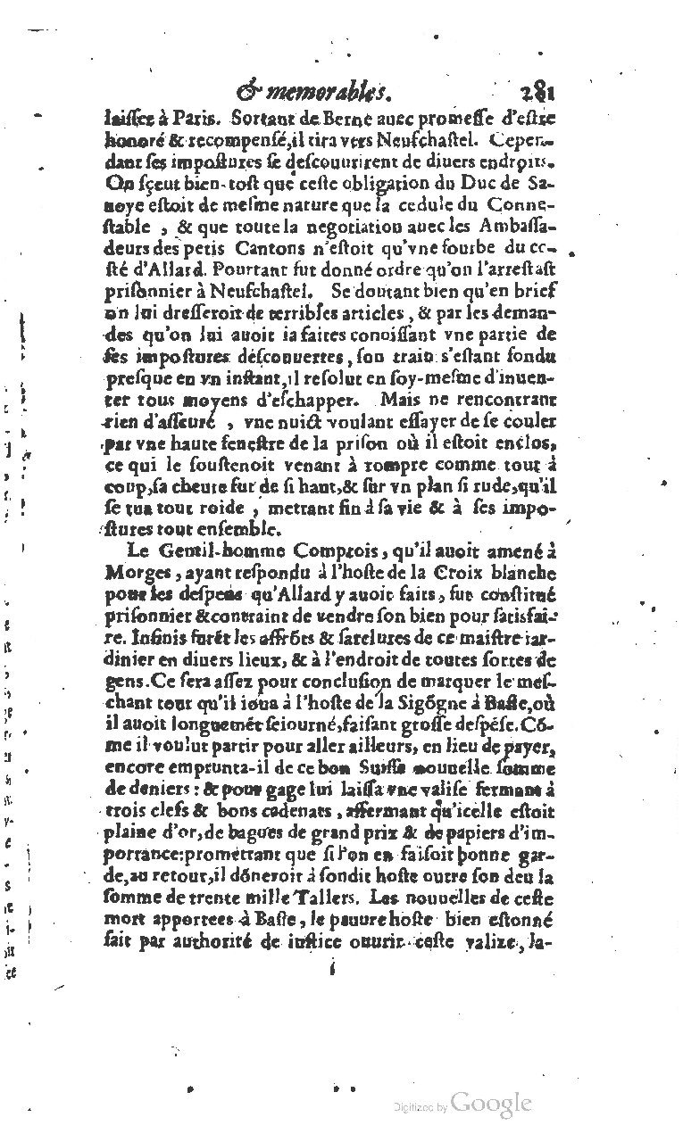 1610 - Paul Marceau - Trésor d’histoires admirables et mémorables - BSB Munich 1610 - Paul Marceau - Trésor d’histoires admirables et mémorables - BSB Munich