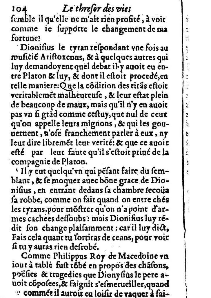 1611 - Pierre Rigaud - Trésor des vies de Plutarque - BM Lyon