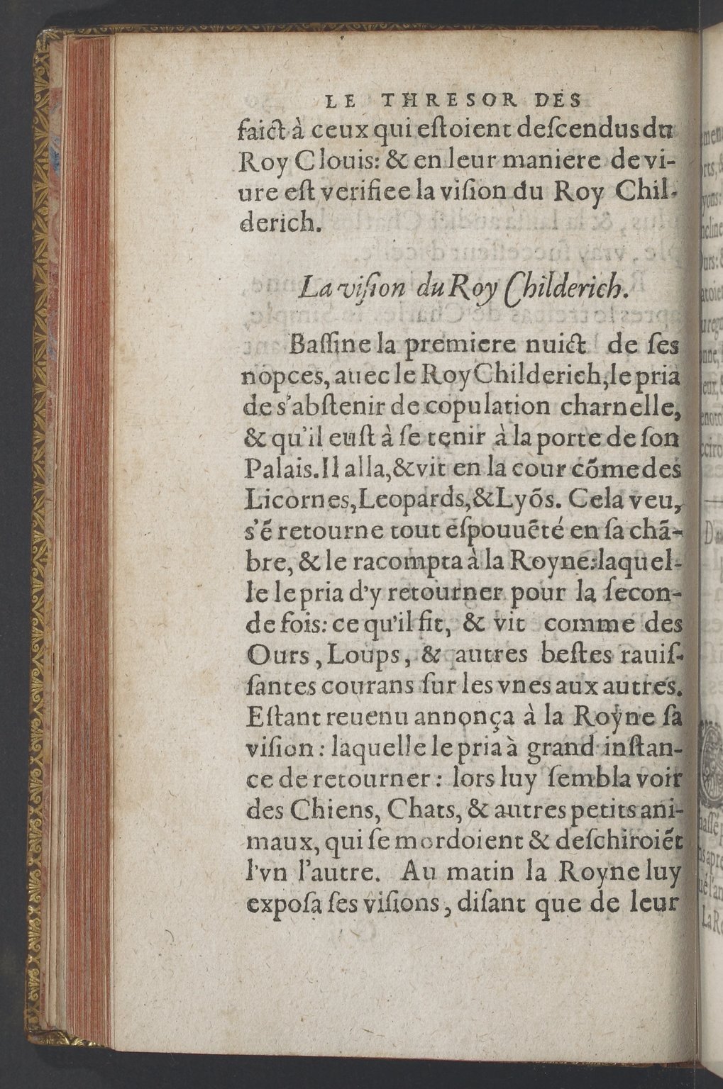 1603 - Galiot Corrozet - Trésor des histoires de France - BnF Tolbiac