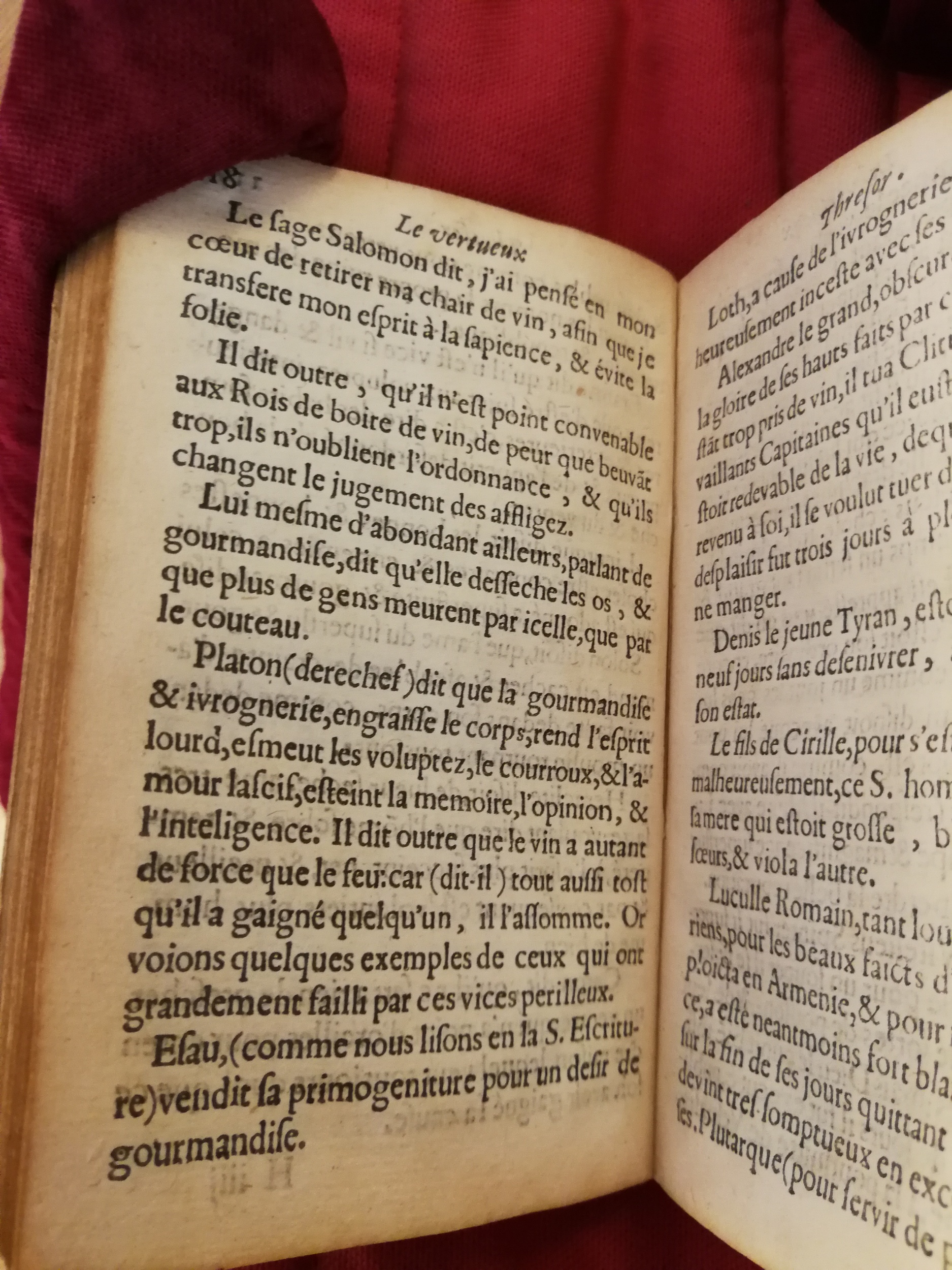 1599 - Thomas Portau - Vertueux trésor - Bibliothèque Sainte-Geneviève 1599 - Thomas Portau - Vertueux trésor - Bibliothèque Sainte-Geneviève