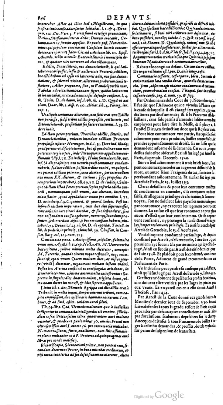 1629 - Veuve Nicolas Buon - Trésor du droit français (29620 T. 1) - BM Lyon