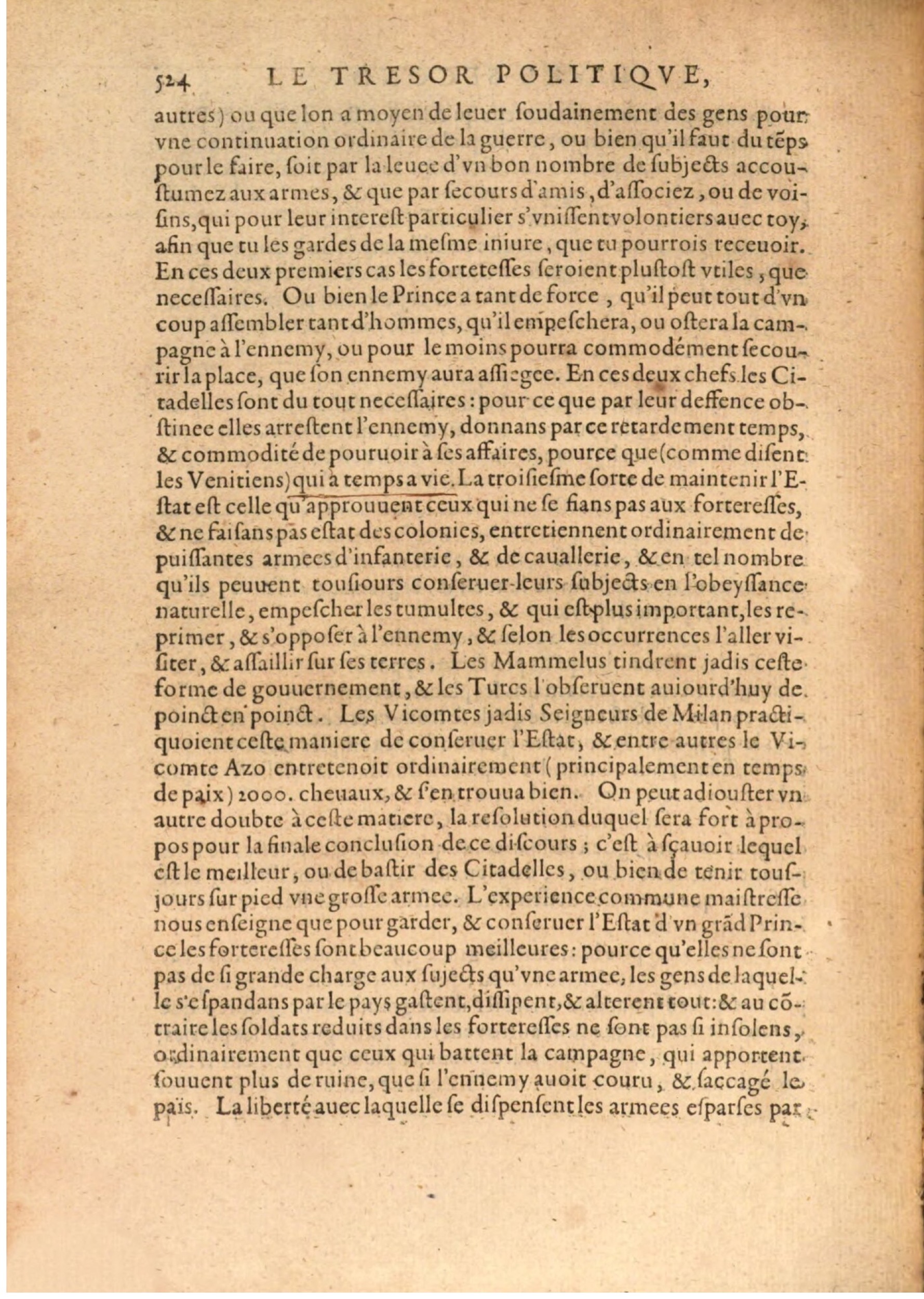 1608 - Nicolas Du Fossé - Trésor politique - BSB Munich