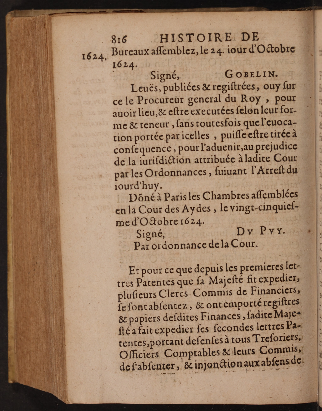 1626 - Joseph Bouillerot - Trésor de l’histoire générale de notre temps - BnF Arsenal