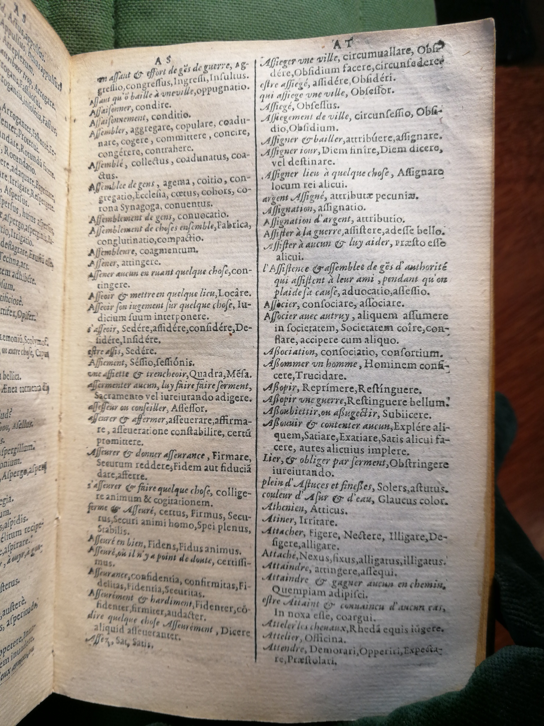 1597 - Martin le Mégissier - Trésor des mots et traits français - BnF