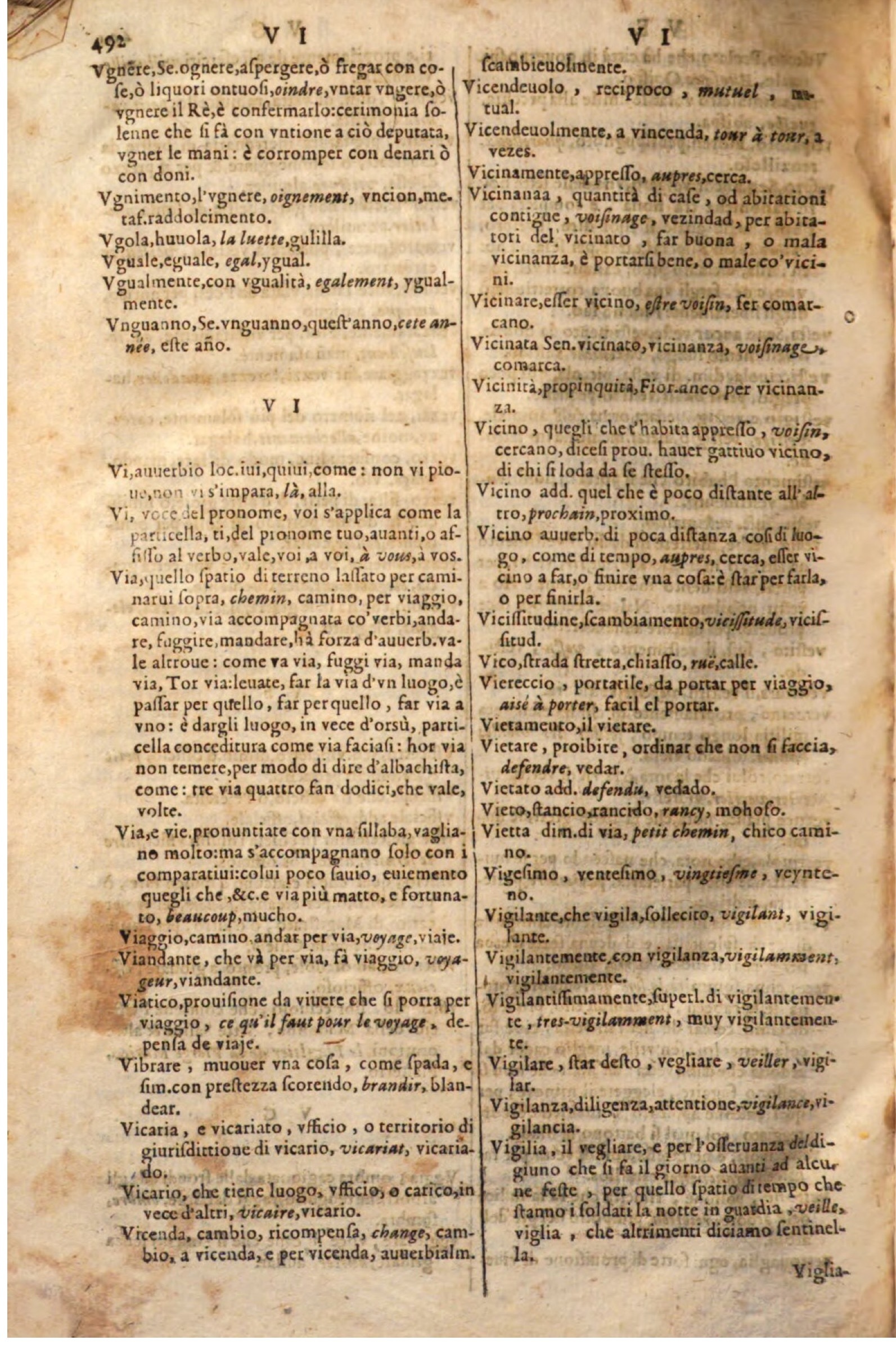 1644 - Jacques Crespin - Trésor des trois langues - Passau 1644 - Jacques Crespin - Trésor des trois langues - Passau
