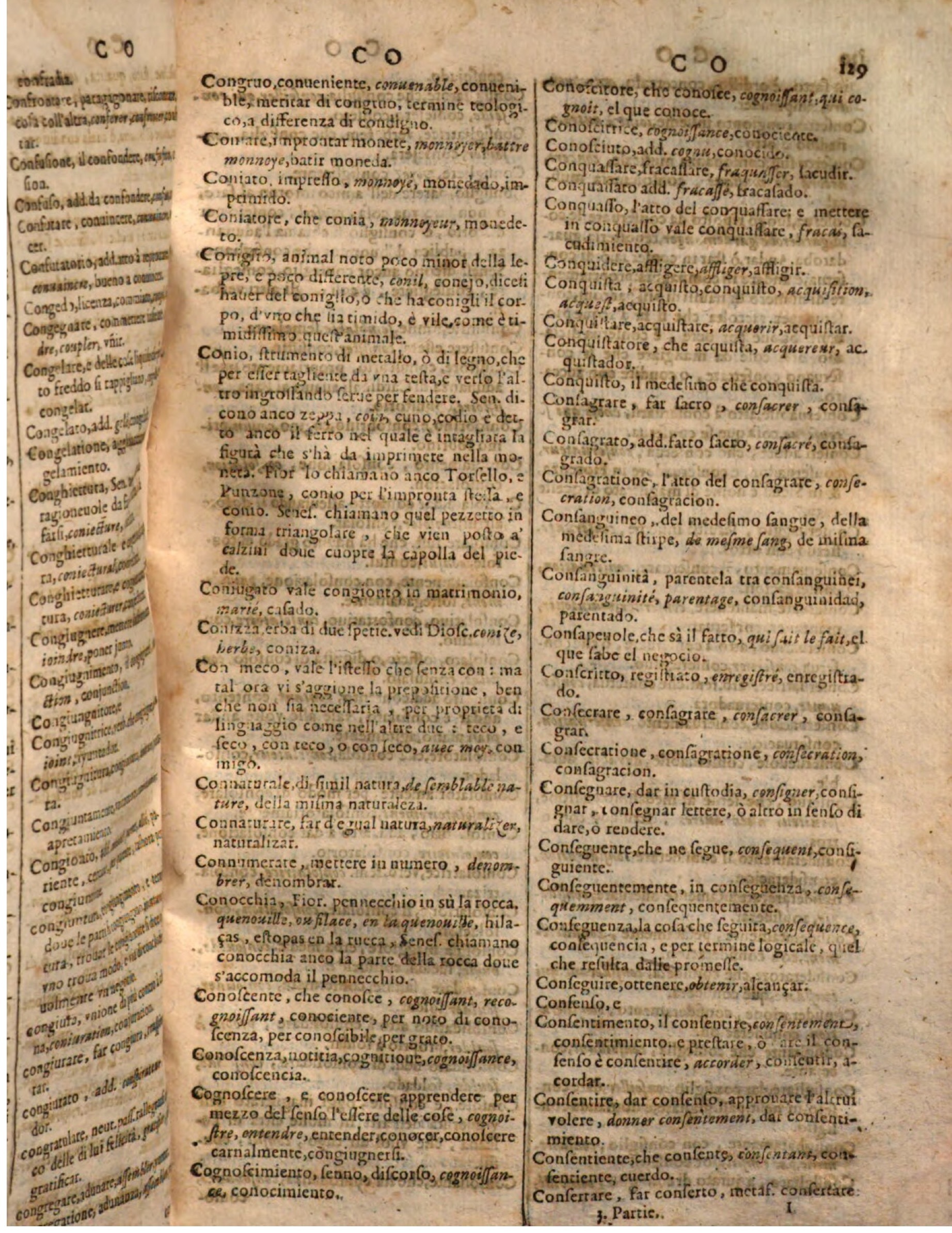 1644 - Jacques Crespin - Trésor des trois langues - Passau 1644 - Jacques Crespin - Trésor des trois langues - Passau