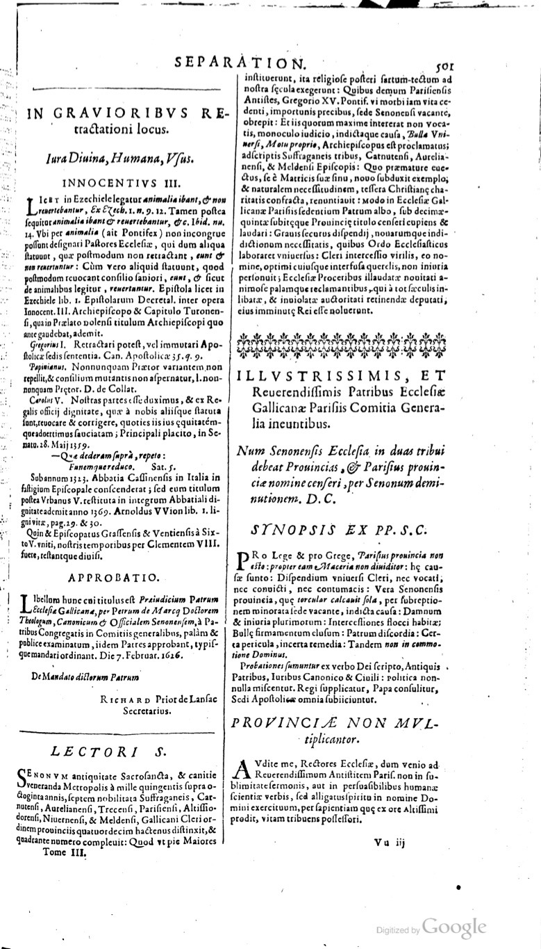 1629 - Veuve Nicolas Buon - Trésor du droit français (21754 T. 3) - BM Lyon