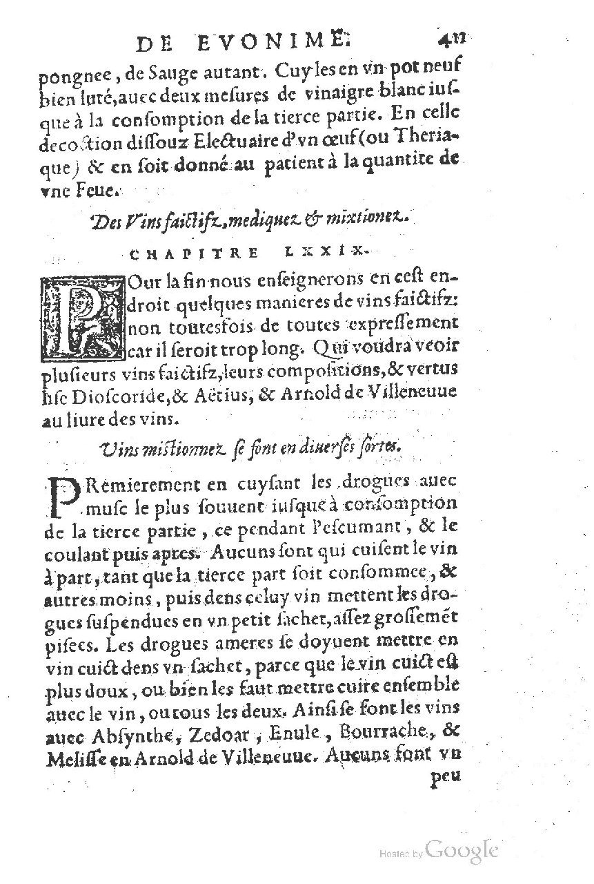 1557 - Antoine Vincent - Trésor d’Evonyme Philiatre - UC Madrid