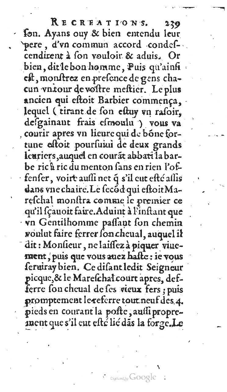 1627 - Jean Delamare - Trésor des récréations - BSB Munich